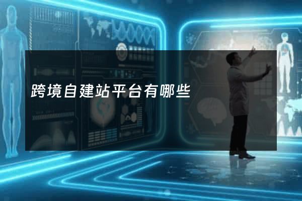 跨境自建站平台有哪些