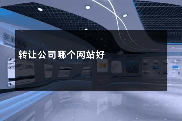 转让公司哪个网站好