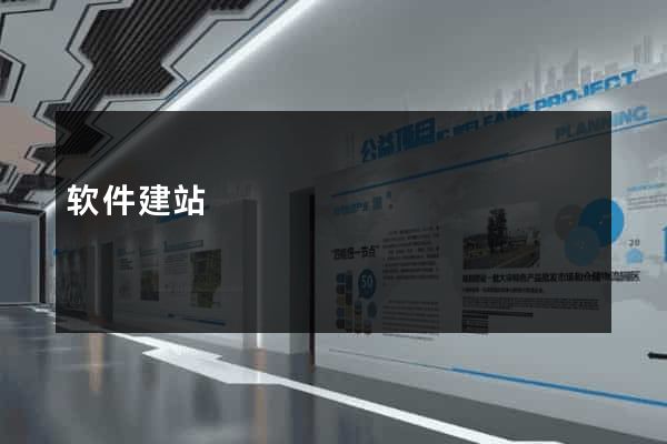 软件建站