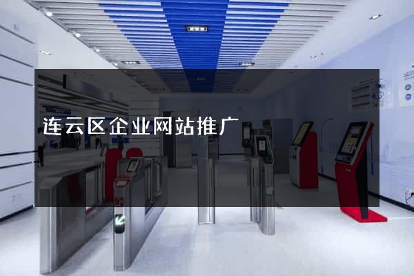 连云区企业网站推广