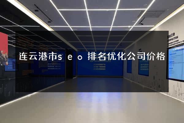 连云港市seo排名优化公司价格