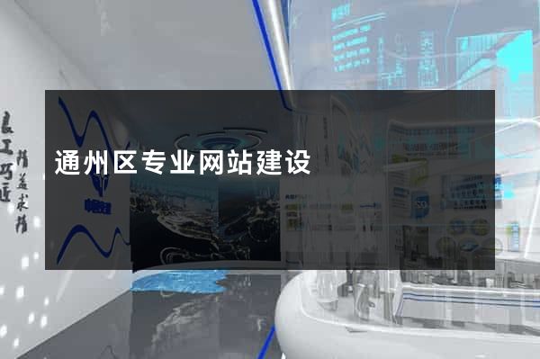通州区专业网站建设