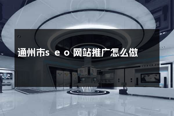 通州市seo网站推广怎么做