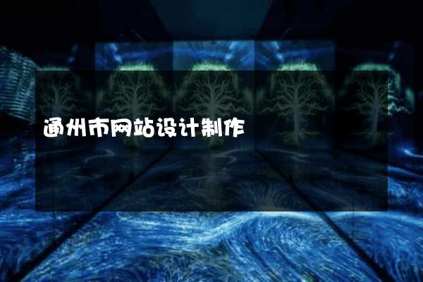 通州市网站设计制作