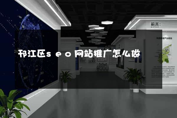 邗江区seo网站推广怎么做