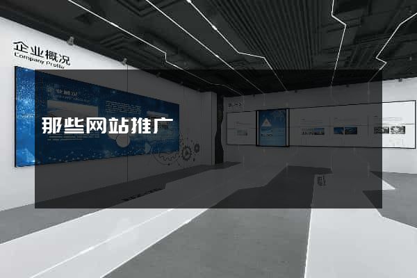 那些网站推广