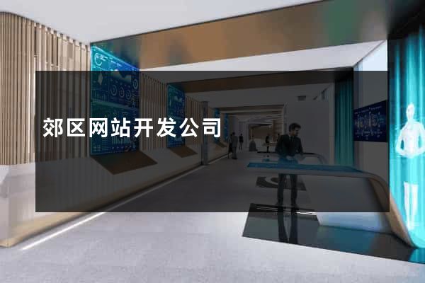 郊区网站开发公司