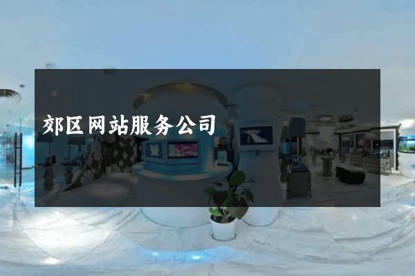 郊区网站服务公司