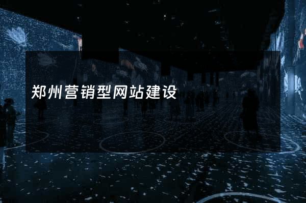 郑州营销型网站建设