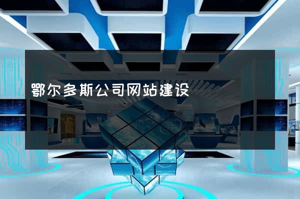 鄂尔多斯公司网站建设