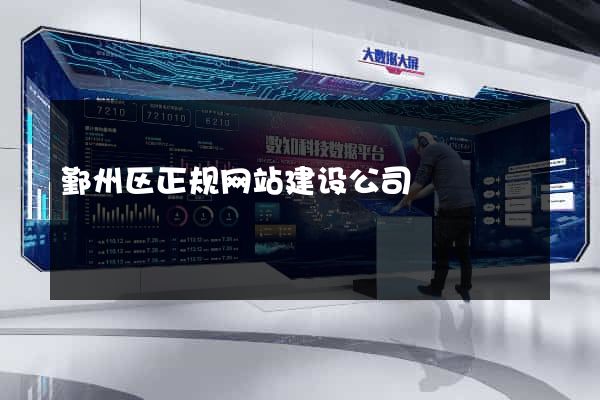 鄞州区正规网站建设公司