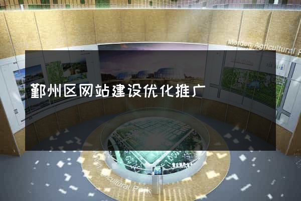 鄞州区网站建设优化推广
