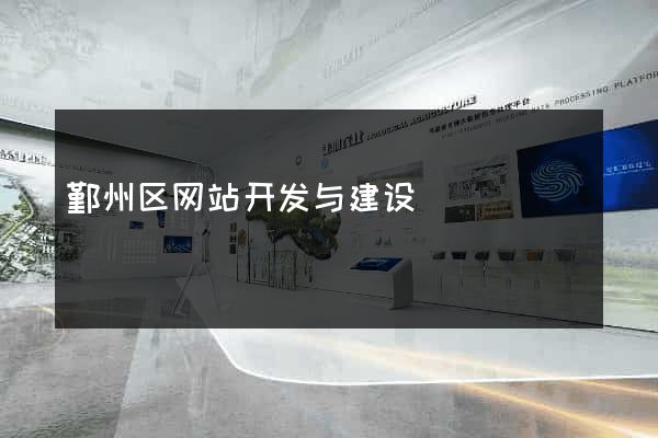 鄞州区网站开发与建设