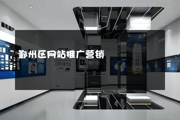 鄞州区网站推广营销