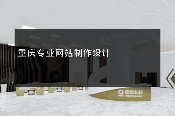 重庆专业网站制作设计