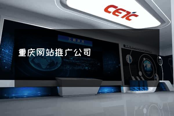 重庆网站推广公司