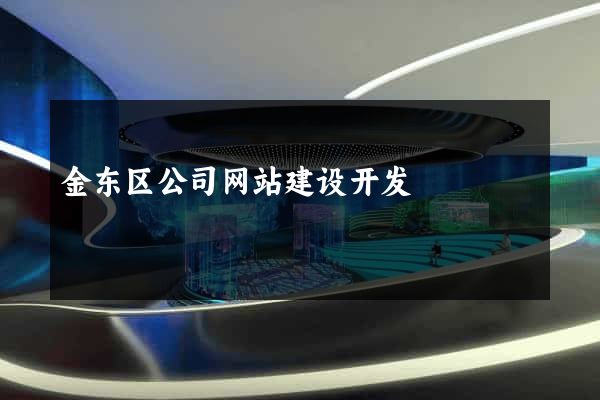 金东区公司网站建设开发