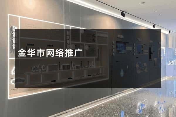 金华市网络推广