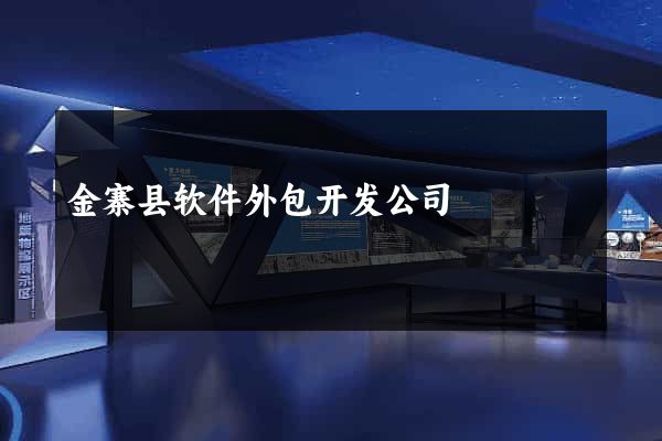 金寨县软件外包开发公司