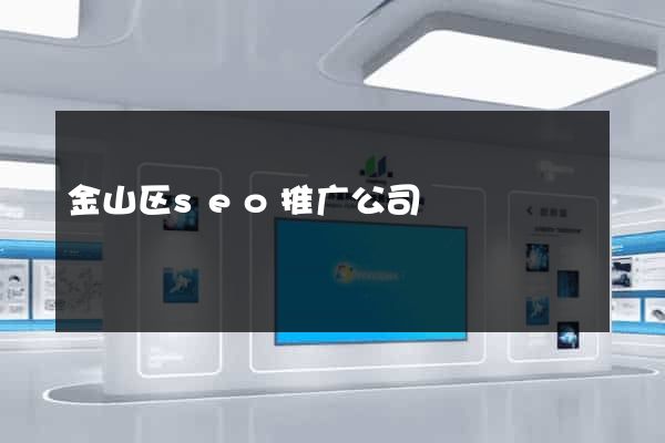 金山区seo推广公司
