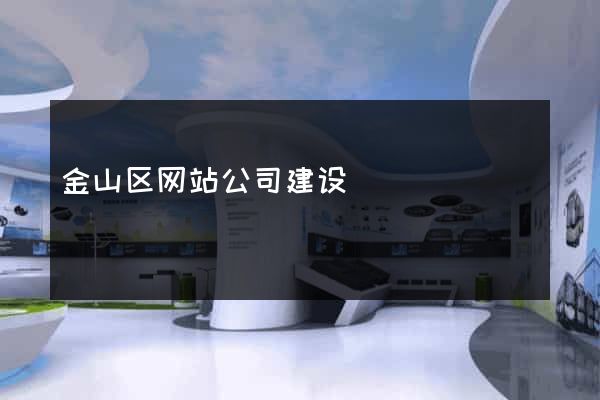 金山区网站公司建设