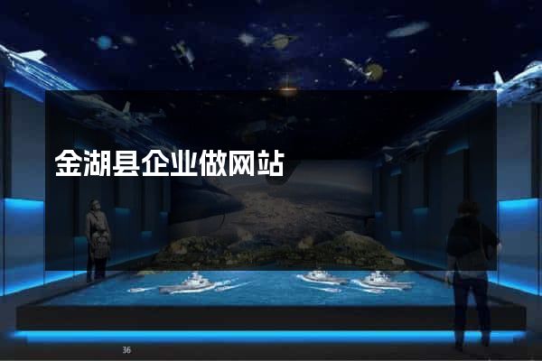 金湖县企业做网站