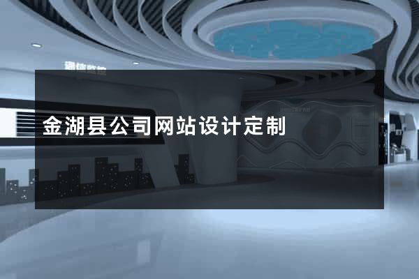 金湖县公司网站设计定制