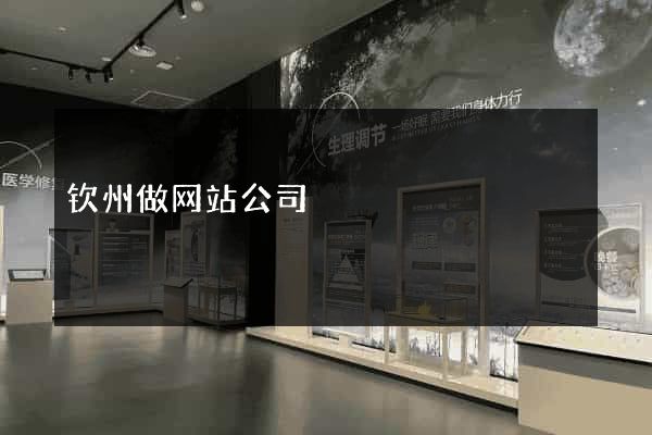 钦州做网站公司