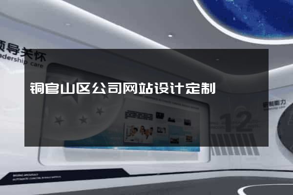 铜官山区公司网站设计定制