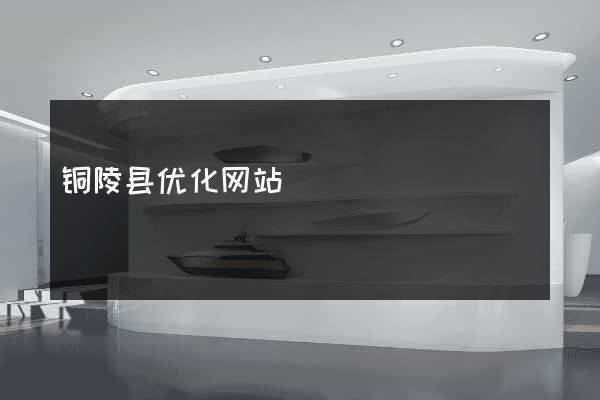 铜陵县优化网站