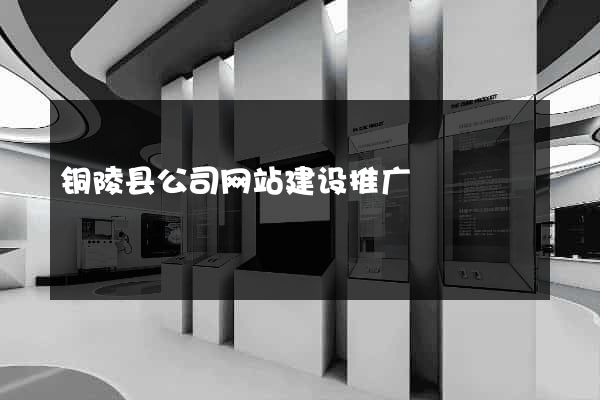 铜陵县公司网站建设推广