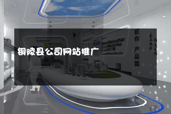 铜陵县公司网站推广
