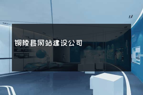 铜陵县网站建设公司