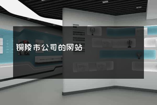 铜陵市公司的网站