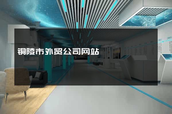 铜陵市外贸公司网站