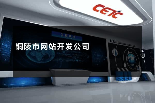 铜陵市网站开发公司