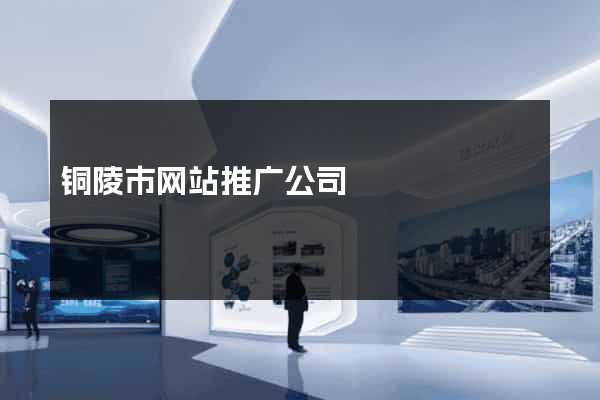 铜陵市网站推广公司
