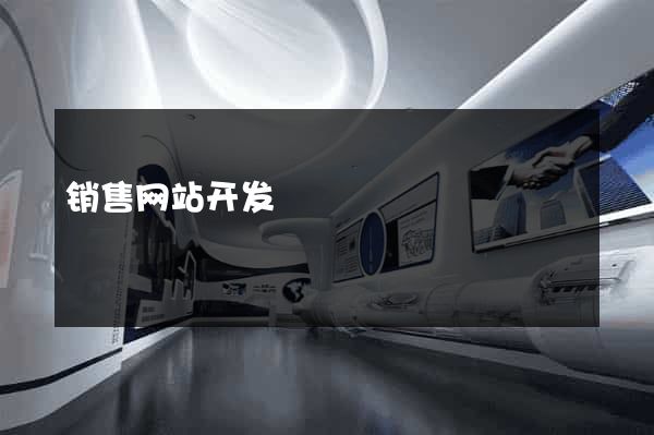 销售网站开发
