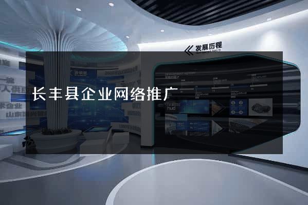长丰县企业网络推广