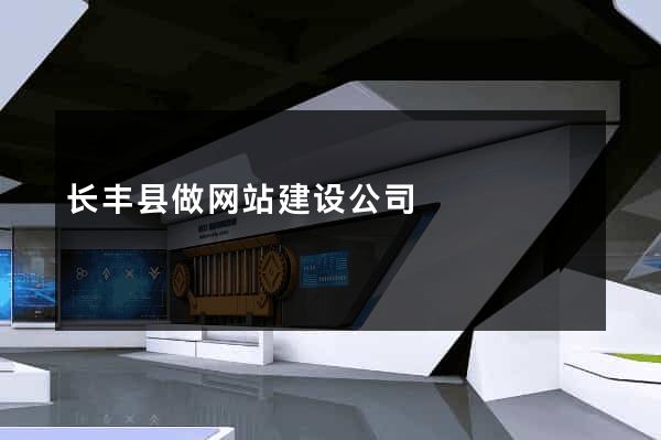 长丰县做网站建设公司