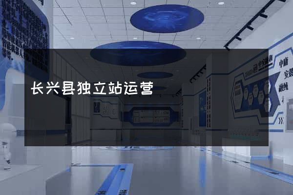 长兴县独立站运营