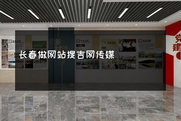 长春做网站搜吉网传媒