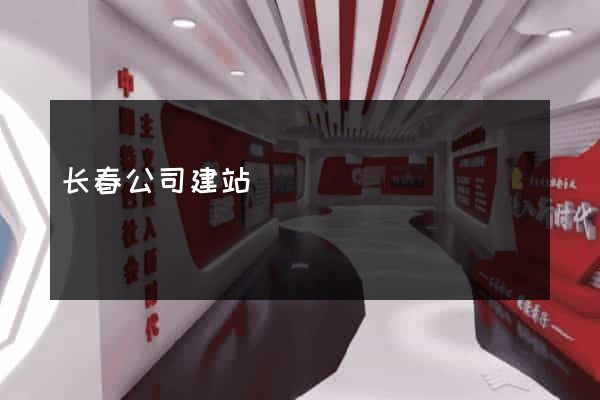 长春公司建站