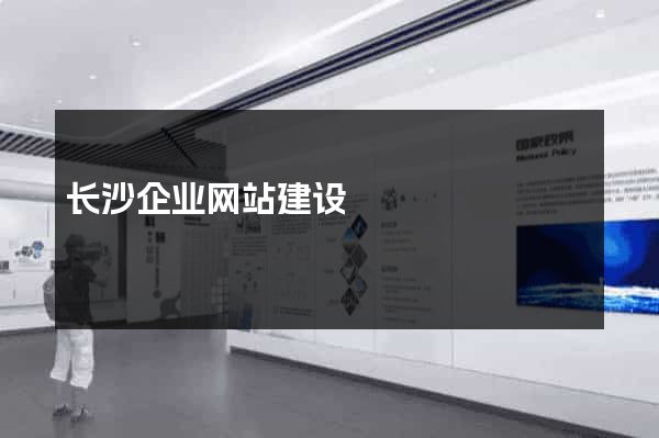 长沙企业网站建设