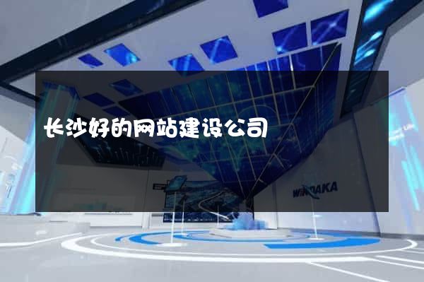 长沙好的网站建设公司