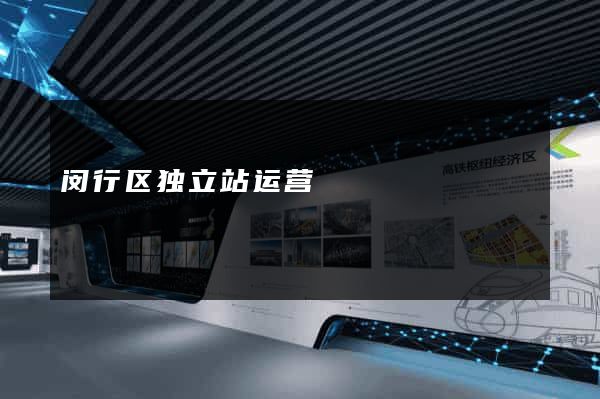 闵行区独立站运营