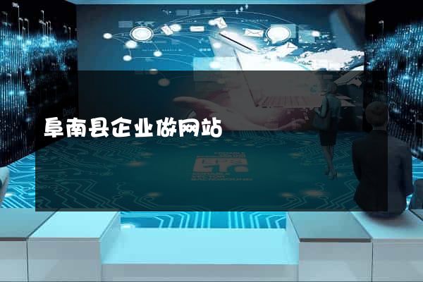 阜南县企业做网站