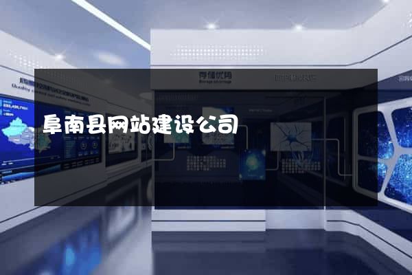 阜南县网站建设公司