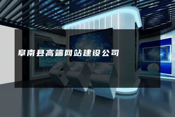 阜南县高端网站建设公司