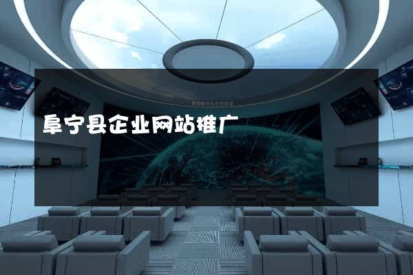阜宁县企业网站推广